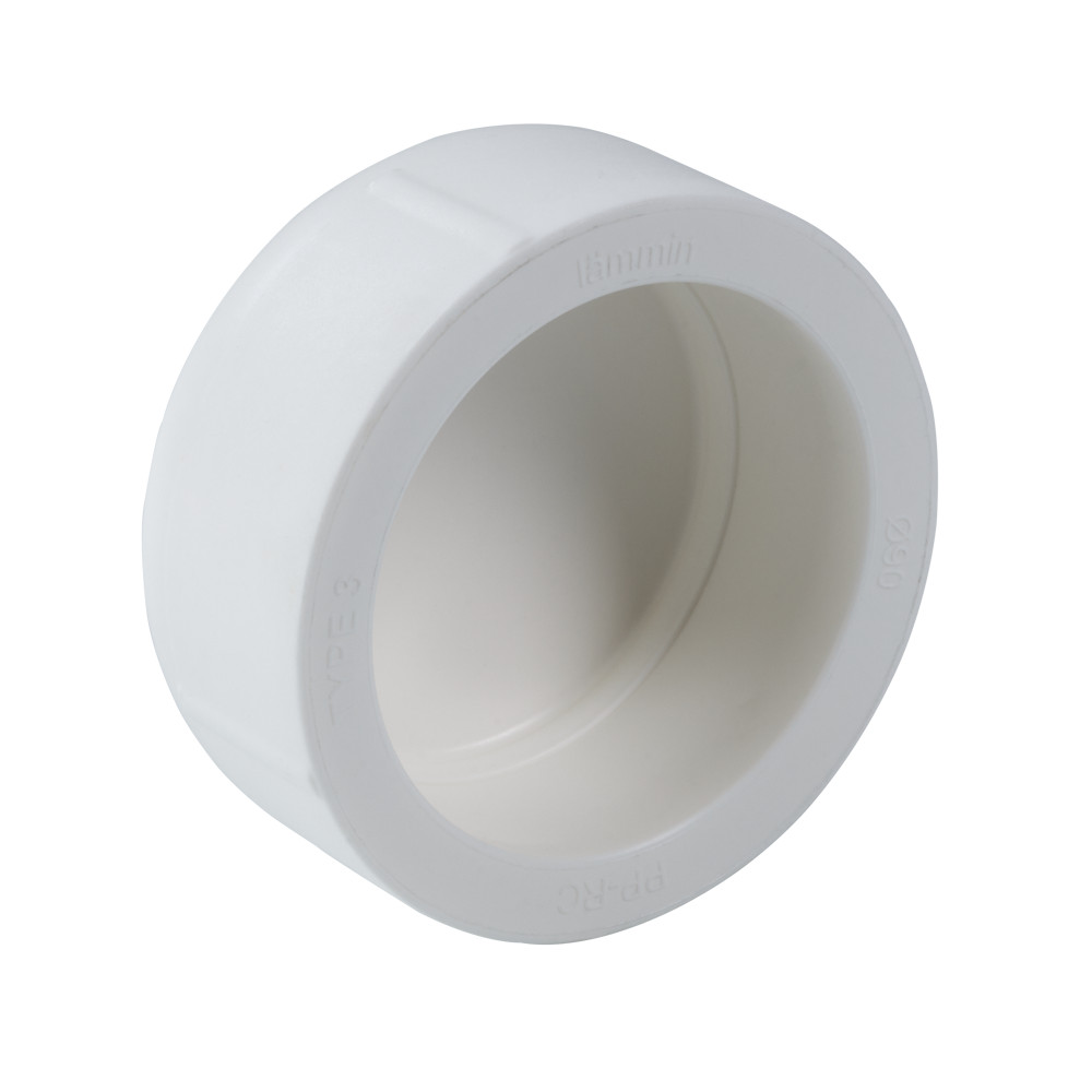 Фитинг полипропиленовый – заглушка 90 мм Lm31036000090