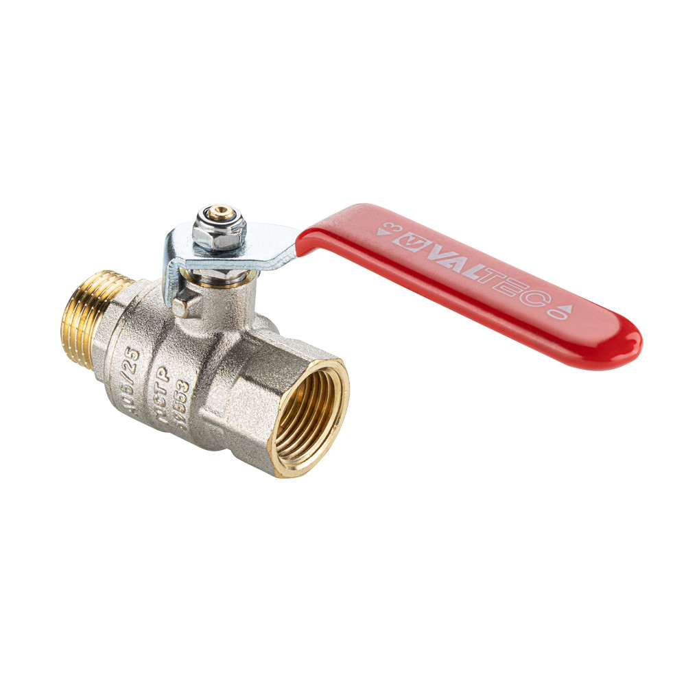 Кран шаровой «BASE-ГОСТ» с флажковой рукояткой и внутренней–наружной резьбой VT.215S.N