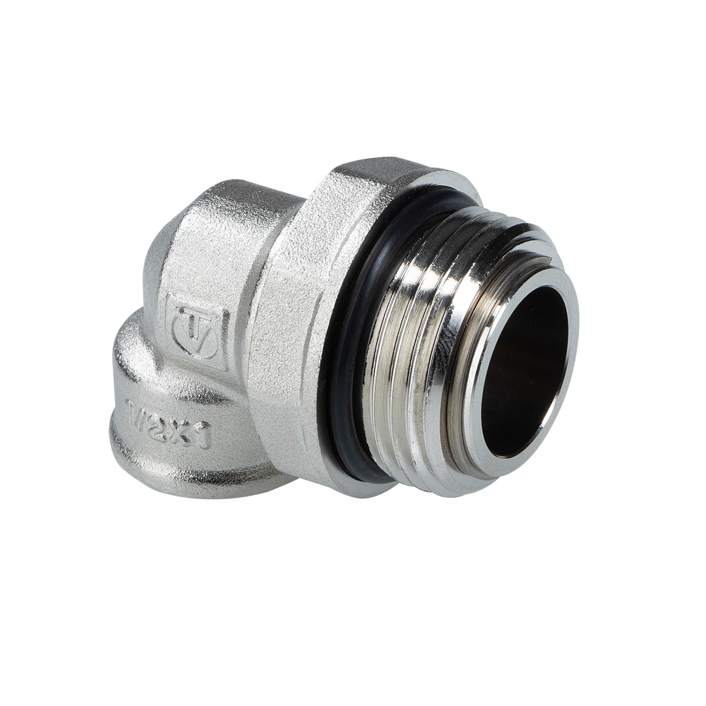 Фитинг коллекторный – отвод с вращающимся штуцером VTc.631.N