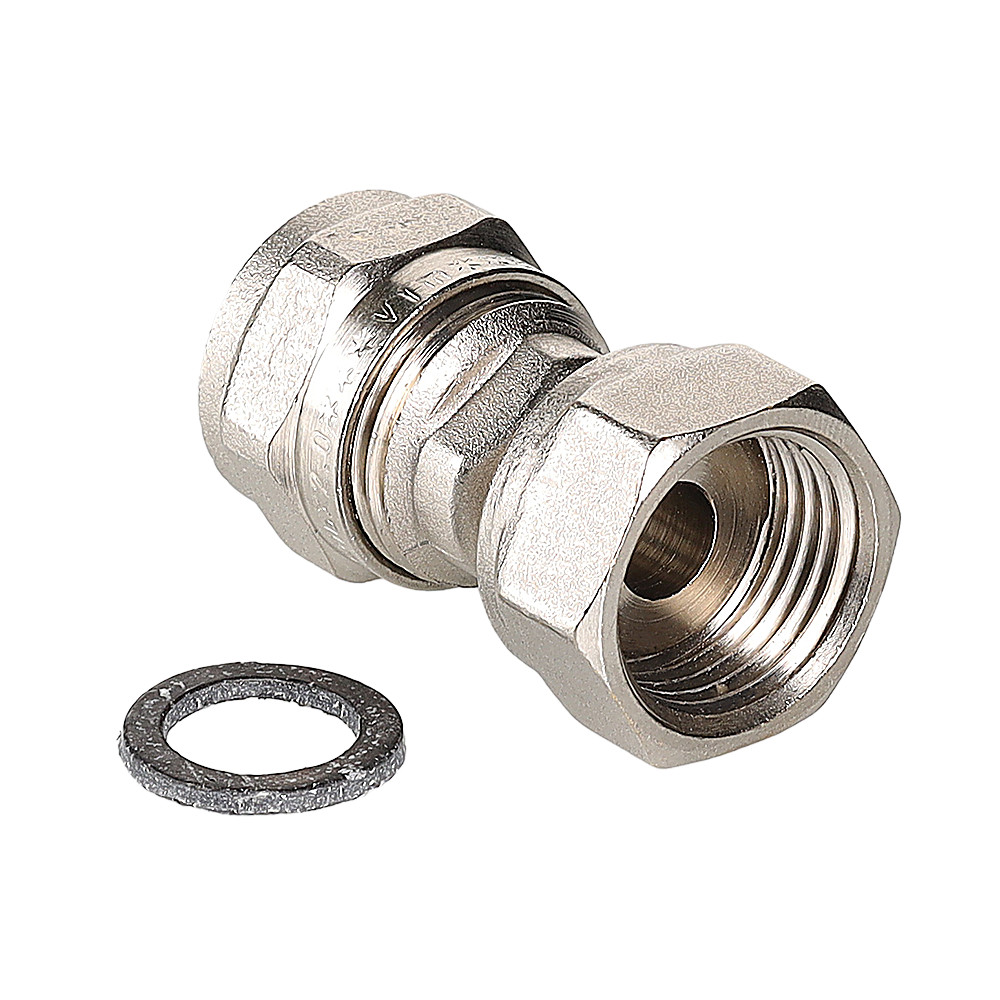 Фитинг обжимной с накидной гайкой VTm.322.N