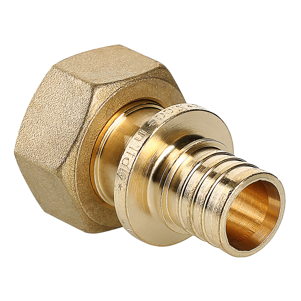 Фитинг аксиальный универсальный – фитинг надвижной с накидной гайкой VTm.422.BG