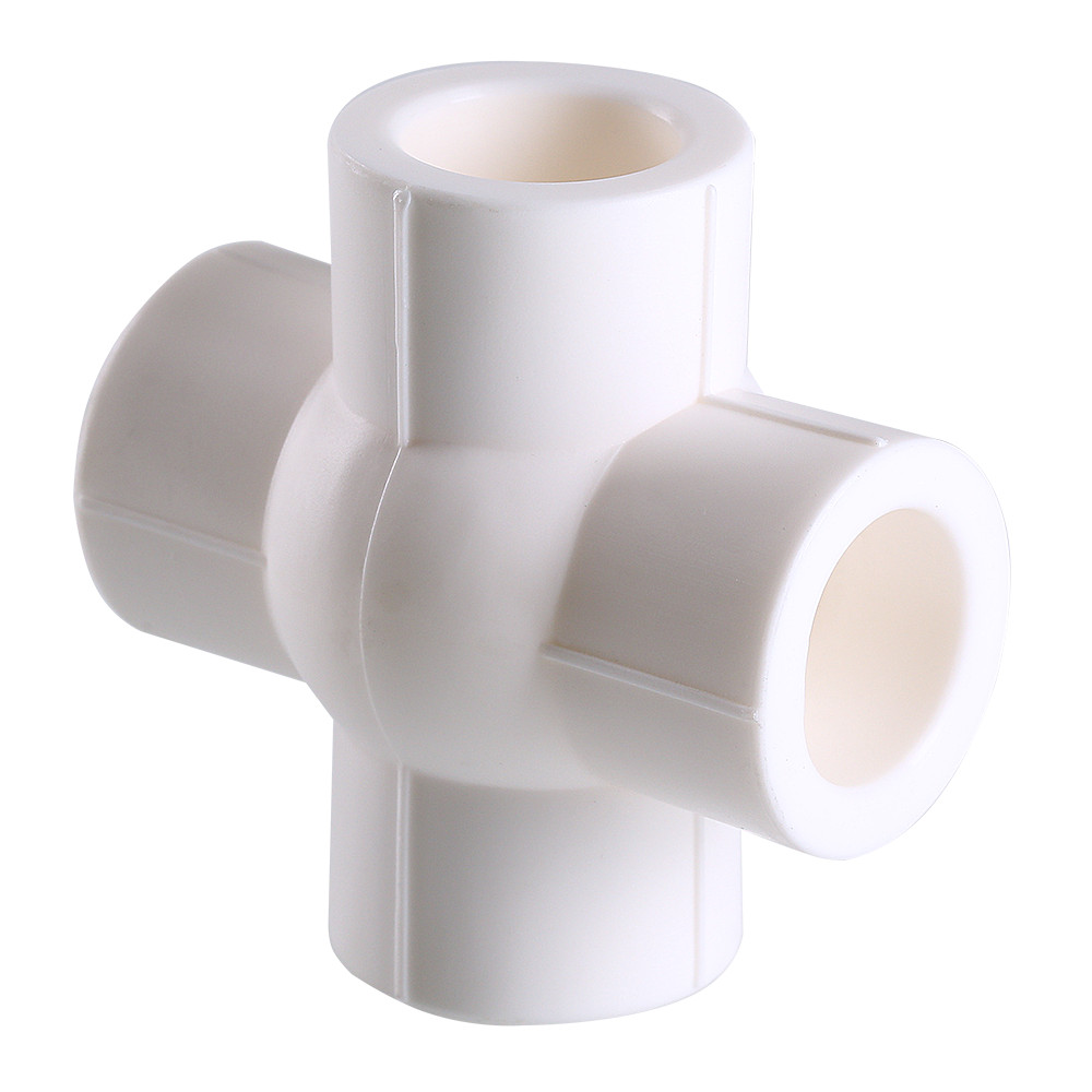 Фитинг полипропиленовый – крестовина компланарная  VTp.775.0