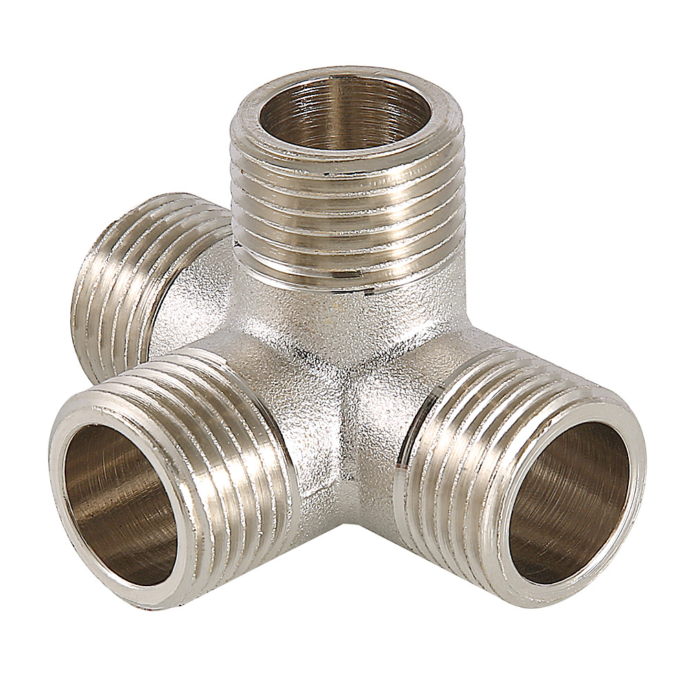 Фитинг резьбовой – крестовина двухплоскостная VTr.661.N