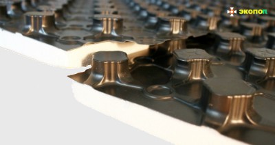 Плита пенополистирольная для теплого пола «Экопол» 2102