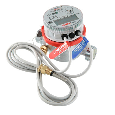 Теплосчетчик квартирный с тахометрическим расходомером, выходом M-BUS и блоком импульсных входов/выходов VHM-T-MI