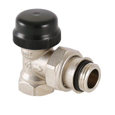 Клапан радиаторный угловой с преднастройкой VT.037.N