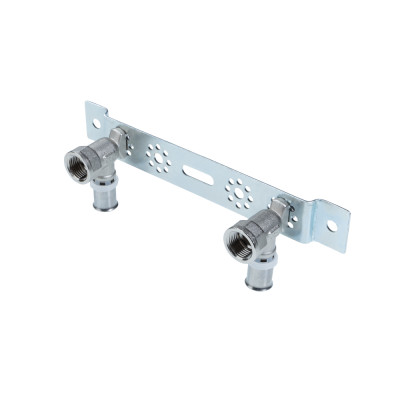 Монтажная планка с пресс-водорозетками VTm.224.N