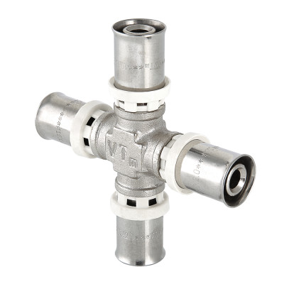 Пресс-фитинг – крестовина VTm.241.N