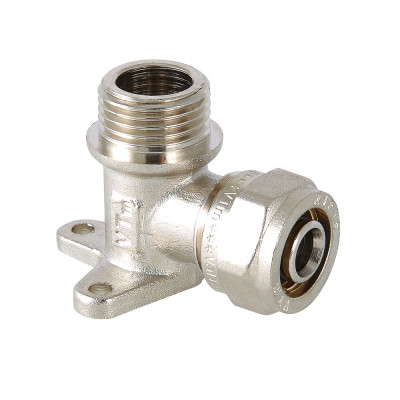 Фитинг обжимной – водорозетка с наружной резьбой VTm.355.N