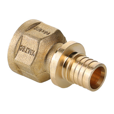 Фитинг аксиальный универсальный – фитинг надвижной с переходом на внутреннюю резьбу VTm.402.BG