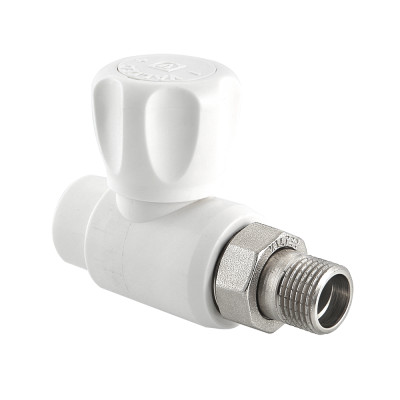 Кран шаровой полипропиленовый со сгоном прямой VTp.717.0