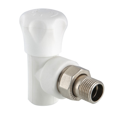 Клапан полипропиленовый со сгоном угловой VTp.718.V