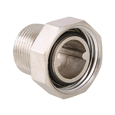 Фитинг резьбовой – полусгон с накидной гайкой  VTr.015.N